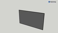 Rahmenleinwand 100 Zoll CLR