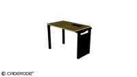 Mesa de Trabalho Plataforma Simples c/ Pé Eco - 1000x600 - LE