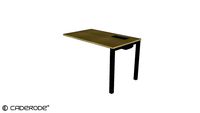 Mesa de Trabalho Plataforma Simples c/ Pé Eco - 1200x700 - LD