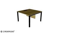 Mesa Gerente Dupla c/ Pé Eco - 1200x1200