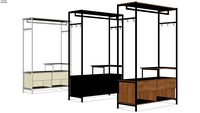 Guarda-Roupa Closet Modulado Barcelona Prats Maure - Mobly