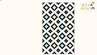Tapete Playmat Pixel Black 1m