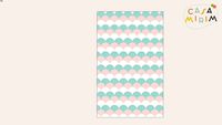 Tapete Playmat Escama Nude 1m