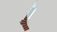 Escalier quart tournant balance 03