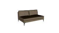 Andes Armless Sofa (Oatmeal)