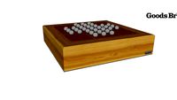 182012#JOGO RESTA UM EM MADEIRA NATUR AL RECOURO CARAMELO