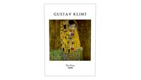 Quadro Decorativo Gustav Klimt O Beijo