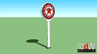 Texaco Reclamemast