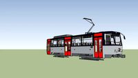 T6 CKD Tatra Triebwagen - Straßenbahn - CKD tram