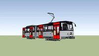 KT4 CKD Tatra kurzer Gelenktriebwagen - CKD tram