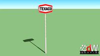 Texaco Reclamemast