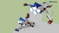 Jet Fighter Meccano