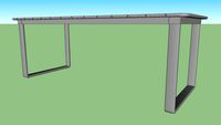Bowen Outdoor Dining Table - Dining Height