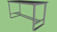 Bowen Outdoor Dining Table - Bar Height