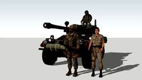 Panhard AML-90 Combat Armoured Car Set 01