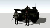German Leopard 2 Main Battle Tank Set 01
