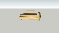 Crate & Barrel - Linden Oatmeal Medium Dog Day Bed