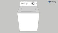 GE Washer 3.2 Cu. Ft Super Capacity Plus