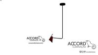 PENDENTE BALANCE 130X54X18CM MADEIRA E AÇO - ACCORD 1445
