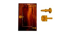 Icebox door or cold room