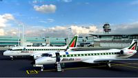 ALITALIA EXPRESS 2000-2002. Embraer 145 and Embraer 170 for Regional Flights