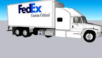 2002 Freightliner FL70 - (FedEx Custom Critical) variant