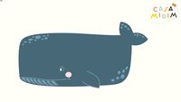 Tapete Playmat Moby Dick Azul Profundo