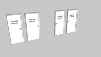 Portes cloisons modulaires