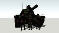 US Army M60A1 Medium Tank - Camouflage Set 01