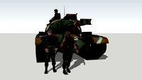 US Army M48A3 Patton Medium Tank - Camouflage Set 01