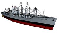 Military Cargo Ship 'Cape Bover' (ORIGINAL)
