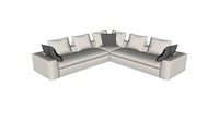 Lucerne Modular Sofa 03 Ashen Fabric By Modloft