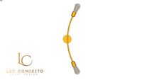 Arandela Georgia (Dourado Fosco)