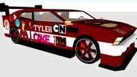 Total Drama Tyler Car