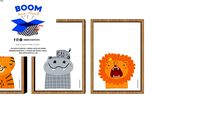 quadro infantil bichos