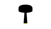 53327 Table Lamp Tian Black 50cm