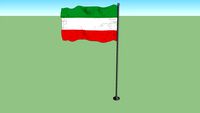 North Rhine Westphalia flag