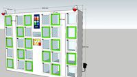 Automatic storage cabinet