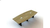 BUILD - Mesa reunião semi-oval