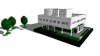 Villa Savoye in Lego