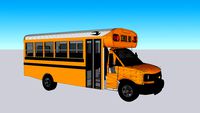 2004 Micro Bird SRW (15 passenger) school bus (Chevrolet Express G3500)