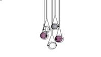 BROKIS PC966 CAPSULA metal canopy pendant set