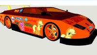 MLP FIM Applejack Car