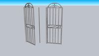 Puerta de hierro
