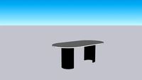 Racetrack Dining Table