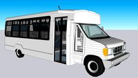 1999 Goshen Coach GCII (24-30-passenger shuttle/commercial bus (Ford E-450)