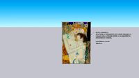 Quadro em tela canvas. Klimt - A mãe e filho