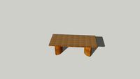 Aegean Dining Table 95x44 0083 - by Akula Living