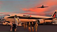 ALITALIA 1995. Boeing 767-300ER and ALITALIA TEAM