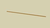 Straight rope
